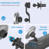 Magnetic Wireless Car Charger with Extended Arm, Phone Holder, Car Air Vent Mount, 15W Fast Charging