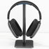 VBESTLIFE Headphone Stand, Earphone Holder with Aluminum Supporting Bar for All Headphones Size (Black)