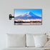 balacoo 14-27 Inch Adjustable Monitor Wall Mount Bracket for Computer Screens and Tvs, Fixed No-Drill Screen Holder