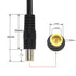 12V 8mm DC7909 7.9 5.5mm GINTOOYUN DC Cigarette Lighter Cable, x Charger Power Supply Cord for Car DVR, Bluetooth