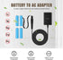 Lenink 4 AC Power Supply Adapter for AA Batteries, AA Battery Replacement Adapter for LED Light, LED Decorations