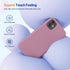 Miracase Liquid Silicone Gel Rubber Case for iPhone 11, Full Body Drop Protection with Screen Protector