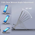 iShowMount 17 16 15 14 13 12 11 S25 S24 S23 Cell Phone Stand,Aluminum Foldable Phone Holder for Desk,Adjustable Phone