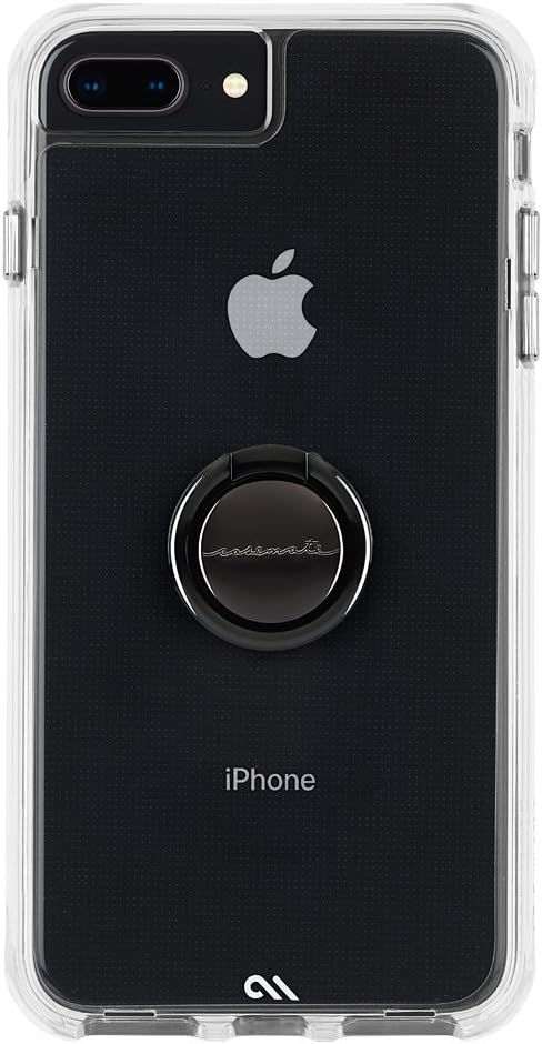 Case-Mate Phone RINGS Holder, Universal Phone Grip Stand in Solid Black