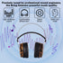 Wired Over-Ear Headphones, Studio Headset with 50mm Drivers for Music Recording - 3.5mm/6.35mm Audio Jack
