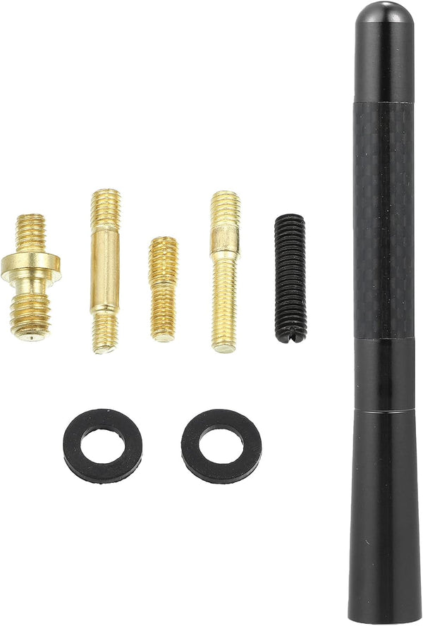 X AUTOHAUX 1 Set 12cm 4.7 Inch Universal Car AM FM Radio Signal Antenna