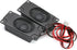 Heyiarbeit 4Ohm 3W Internal Magnet Speaker - 2Pcs Mini Loudspeaker with Wire and 4 Pin Terminal for DIY