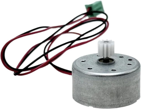 YXX7XY 1PC RF-300CA-1D390 1.5V-6V 3V 3700RPM Small Metal Brush Solar Motor DC with Plastic Gear for CD/DVD Player Fan