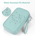 DDgro Tech Organizer Travel Carrying Case, Cables Pouch for Electronics Accessories, Mint Green, PU-M