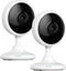 Indoor Security Cameras, 2pcs WiFi Home Camera with Night Vision, Smart Motion Detection, 2-Way Talk, Cloud & SD Storage