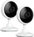 Indoor Security Cameras, 2pcs WiFi Home Camera with Night Vision, Smart Motion Detection, 2-Way Talk, Cloud & SD Storage