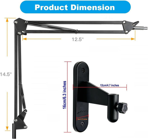 AceTaken Link-2C Insta360 2 2C 4K X4 X3 X2 Webcam Wall-Mount Holder Stand Compatible with Link / Link / Link PTZ