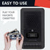 Portable Cassette Player Tape Recorder, Record to Cassettes via Mic or Aux, Built-in Speaker, Includes External Mic,