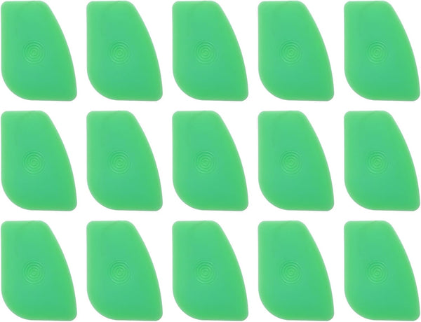 MECCANIXITY 15pcs Thin Phone Pry Opening Tools Plastic Dual Ends Spudger for PC Tablet Laptop Repair Tool Kit Green