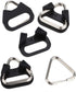 Stainless Steel Triangle Split Ring,Camera Strap Hook Lug Ring, with Plastic Cap,for Belt Hook Lanyard for Camera Shoulder Strap (4 pcs)