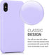 kwmobile Case for Apple iPhone X - TPU Silicone Phone Cover with Soft Finish - Lavender