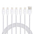 iPhone Charger 6-Pack: 3FT USB Lightning Cables for iPhone XR, XS, XS Max, X, 8, 8 Plus, 7, 7 Plus, 6, 6s Plus, SE, 5,