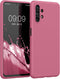kwmobile Soft Slim Protective TPU Case Compatible with Samsung Galaxy A13 4G - Dark Rose