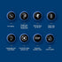 ASHATA Bluetooth Earpiece, BT5.2 Wireless Handsfree Headset, 240mAh Battery, IPX5 Waterproof, 180 Degree Rotating Ear