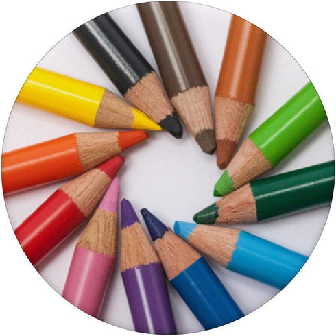 Colored Pencils Artist Gift, Teacher Art Students, PopSockets PopGrip: Swappable Grip for Phones & Tablets