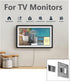2 Pack Monitor Wall Mount for 14 -27 TVs, Small TV Mount for Computer Monitors, RV TV Mount, Holds up to 33lbs