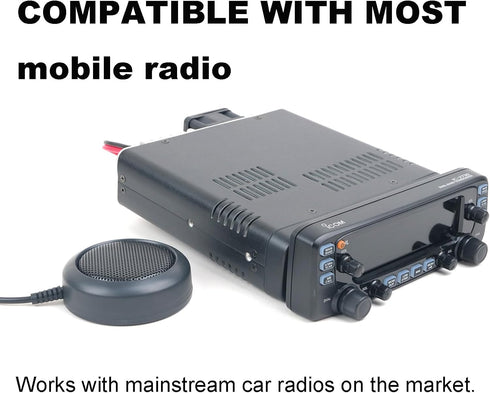Gabil GSP-01 4 3 3.5mm 4.92 Upgraded Mini External Speaker, Ohm Watt High Power Audio for Mobile Ham Radio CB Scanner