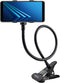 Agoz Cell Phone Holder Gooseneck Mount, Lazy Clamp Clip Flexible Phone Stand for Office Desk Bed (iPhone 15 Pro MAX,