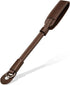 Brvlsoc Vintage Brown Leather Camera Wrist Strap Adjustable Safety Hand Strap for DSLR,