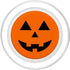 Spooky Jack-O-Lantern Halloween Pumpkin PopSockets PopGrip - Swappable Grip for Phones & Tablets