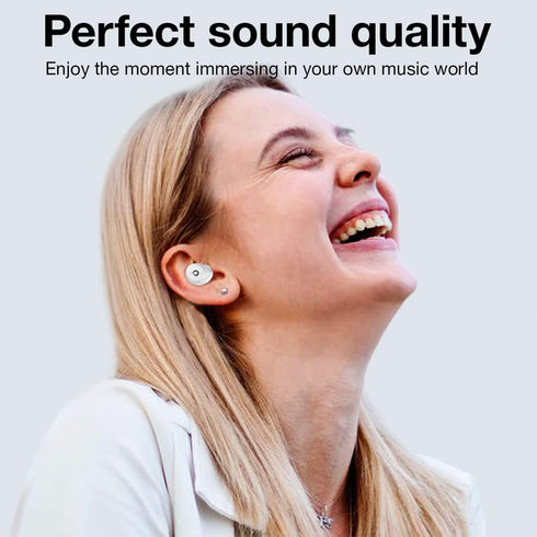 X9 Wireless Earbuds Bluetooth 5.3 Headphones, Waterproof Stereo Earphones with Touch Control and Microphone for Sport