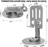 2PCS Cell Phone Stand, Multi-Angle Adjustable 360° Rotation, Non-Slip Metal Stand for iPhone & Android Smartphone