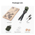 Adjustable Soft Neoprene Camera Neck Strap with Zipped Pockets for Photographers