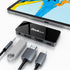 USB C Hub Adapter for iPad Pro 2021 2020 2018, 4 in 1 USB-C Hub with 100W Power Delivery