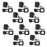 HDMI 2.0 Panel Threaded Fixed Mount Coupler, HDMI Panel Mount Adapter 4K@60Hz for TV Monitor Projector (10 Pack)
