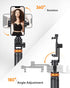 eucos 62" Phone Tripod, Tripod for iPhone & Selfie Stick with Remote, Extendable Cell Phone Stand & Ultimate Phone