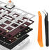 Poron Keyboard Pcb Foam 87 Layout Poron Switch Pads 120Pcs and Keyboard Sound Dampeners for Custom Keyboard