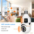 BISHKJOK 6MP Bulb 360 2-Way E27 Dual-Lens Light Security Camera, TUYA Indoor Pan/Tilt WiFi Cam with Auto Tracking
