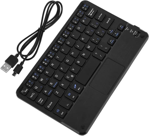 EBTOOLS Ultra Slim Bluetooth Keyboard, Mini Portable Bluetooth 3.0 Keyboard with Touchpad for Android/Windows