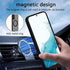 Samsung Galaxy A54 5G Case - Slim Black Magnetic Cover, Anti-Scratch, Shockproof, Magsafe Charger Support, Full Camera