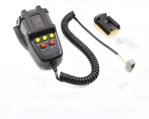 Siren Police Car Horn Speaker with Microphone Amplifier 12V 80W Emergency Sound System