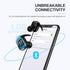 Black True Wireless Earbuds - Bluetooth Headphones with Microphone, Extra Bass, 36H for Workout (Charging Case Included)