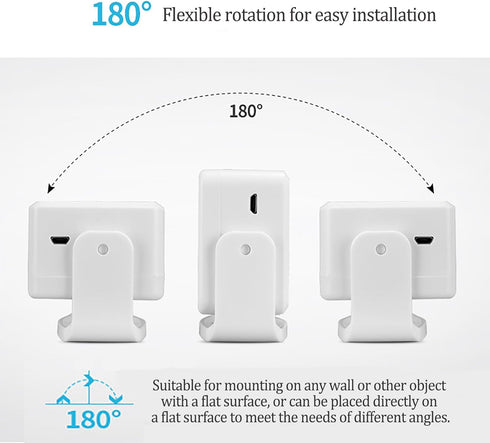 Motion Activated Voice Player - Changeable Voice Vcontent,PIR Infrared Motion Sensor Motion Activated Voice Player