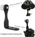 Universal Binocular Tripod Adapter, Metal Mount Bracket for Connecting Binoculars to Tripod, 1/4"-20 Socket