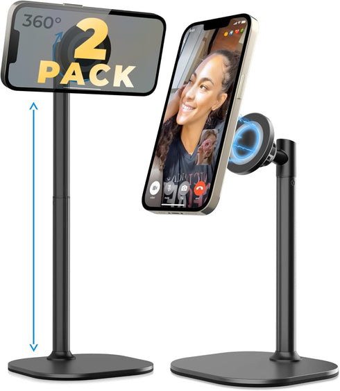 COOPER MagStand - iPhone Stand for Desk & Video Recording, Compatible with MagSafe,