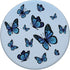 Blue Butterflies Design Cute Print for Girls Women Boys PopSockets Standard PopGrip