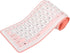 103 Keys Foldable Silicone Keyboard, Wired USB Silent Waterproof Rollup Keyboard for PC Laptops