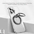 Gravit:e Ultra Strong Magnetic Phone Ring Holder and Stand, Instant Install and Removal, Adjustable Angles, Sleek