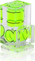 6 Pack Hot Shoe Level - 2 Axis Bubble Spirit Level for DSLR Film Cameras, Combo Pack