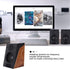 Portable Computer Speakers - Wired Pair 3in Stereo HiFi Multimedia PC Subwoofer with Non Slip Mat