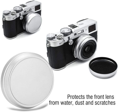 Professional Metal Front Lens Cap Portable Universal Cover for Fujifilm X100 X100S X100T Photography Accessory